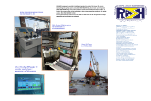 Marine Remote Controller for the heavy Lift cranes